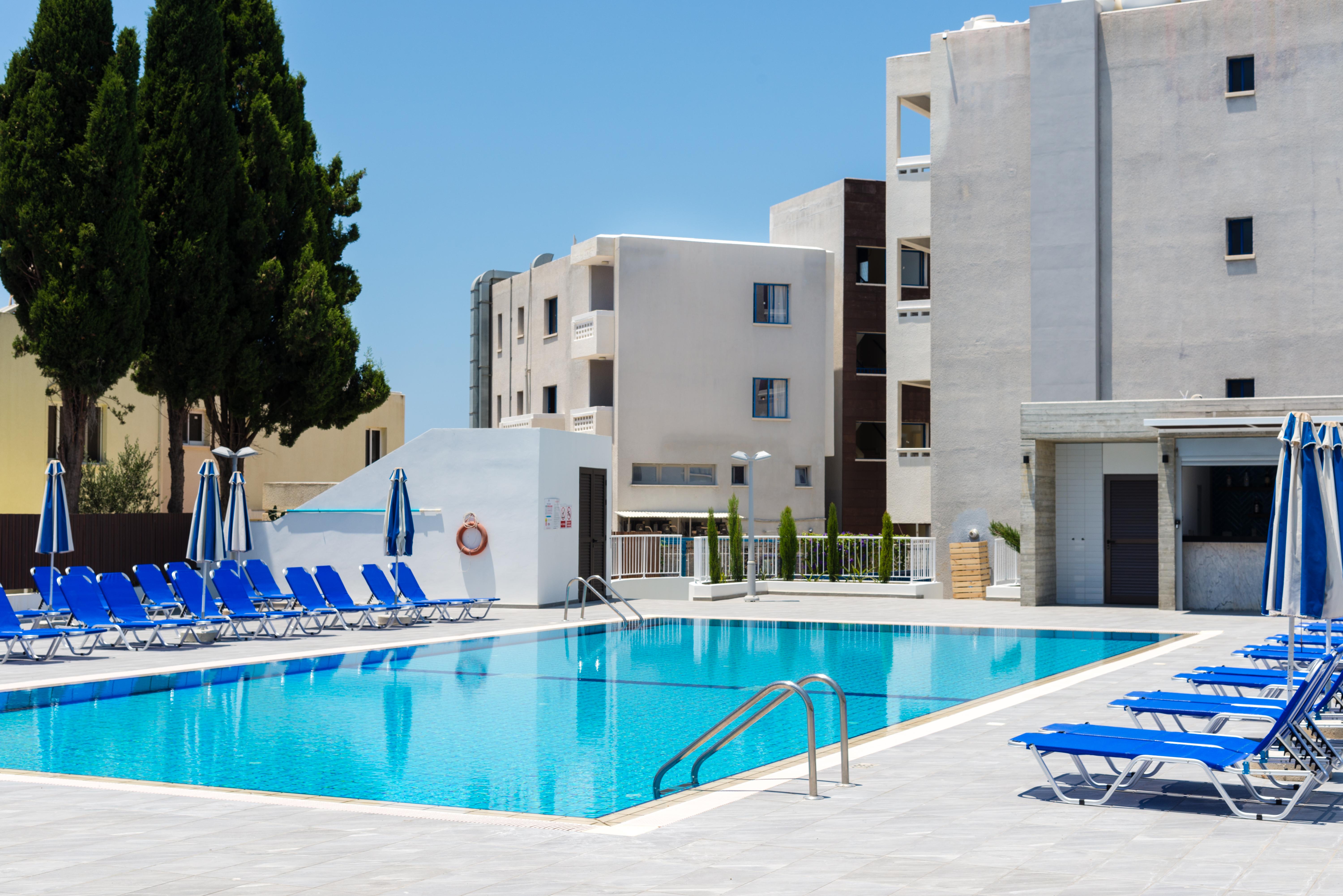 Kefalos Damon Hotel Apartments Paphos Exterior foto