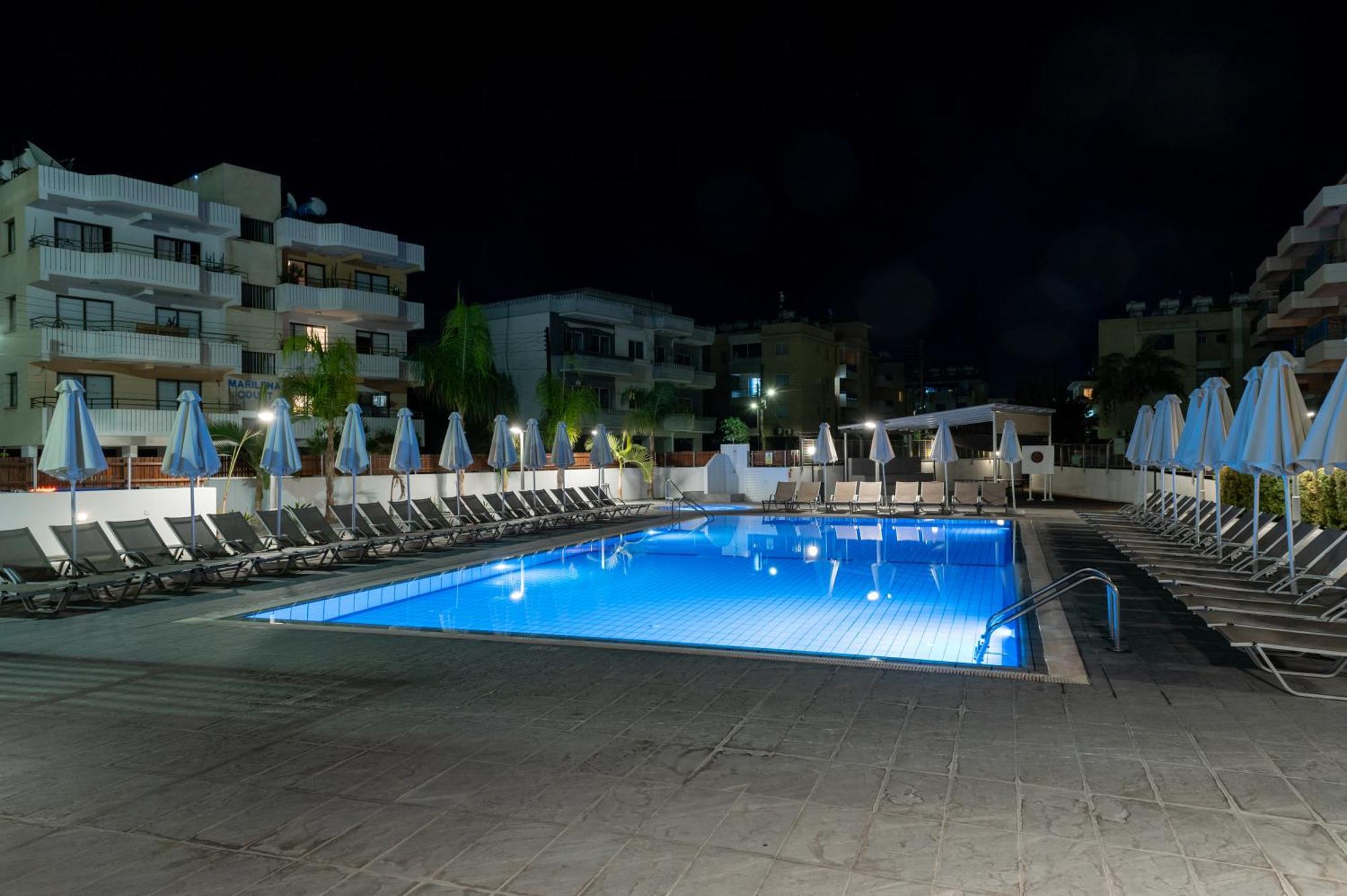 Kefalos Damon Hotel Apartments Paphos Exterior foto